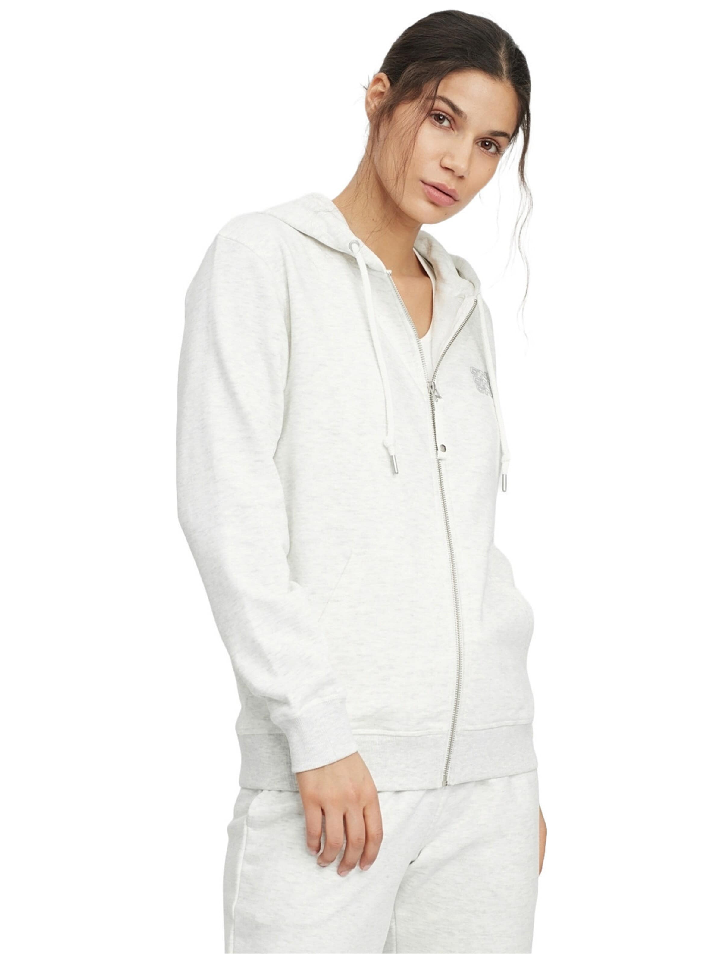 O'NEILL - Sudadera con cremallera 'O'Neill Trple Stack' en blanco: frente