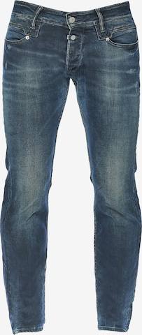 Le Temps Des Cerises Slim fit Jeans '700/11' in Blue: front