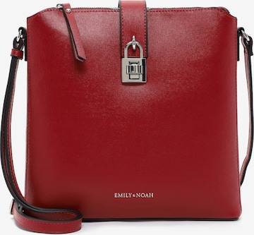 Borsa a tracolla 'Ida' di Emily & Noah in rosso: frontale