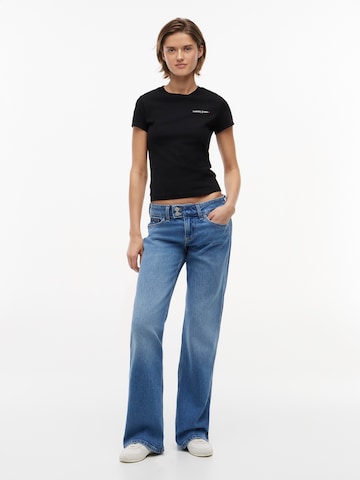 Tommy Jeans Shirts 'ESS' i sort