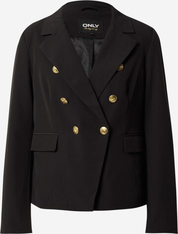 Blazer 'SIGNE' ONLY en noir : devant