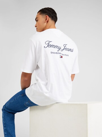 Tommy Jeans - Camiseta en blanco