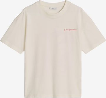 T-shirt Marc O'Polo DENIM en blanc : devant