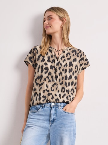 Camicia da donna di STREET ONE in beige: frontale