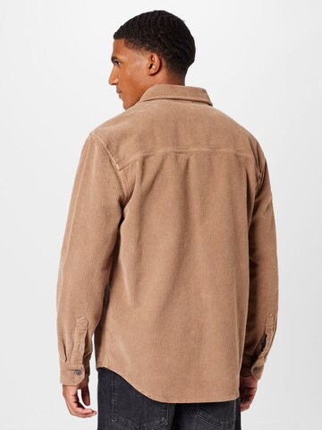 LTB Regularny krój Koszula 'Jadero' w kolorze brązowy