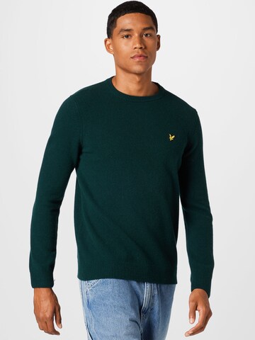 Lyle & Scott Πουλόβερ σε πράσινο: μπροστά