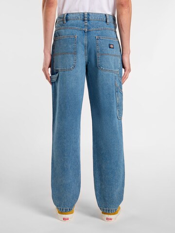 DICKIES Конический (Tapered) Джинсы 'Garyville' в Синий
