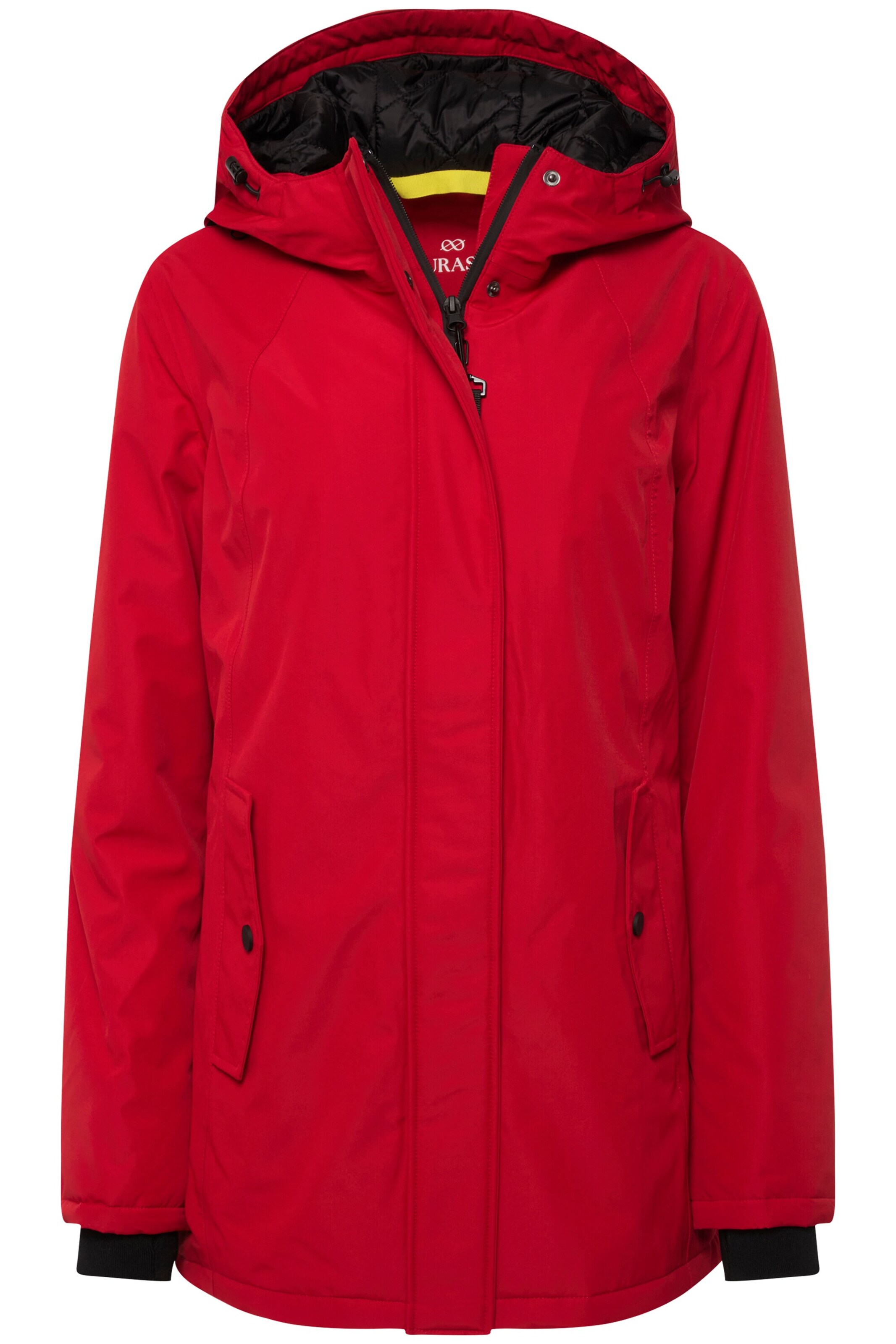 LAURASØN Performance Jacket in Red: front