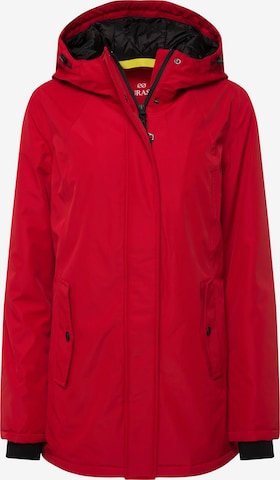 LAURASØN Performance Jacket in Red: front