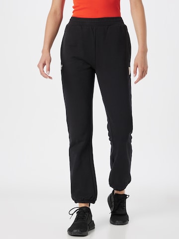 Effilé Pantalon 'GG12' Hummel en noir : devant