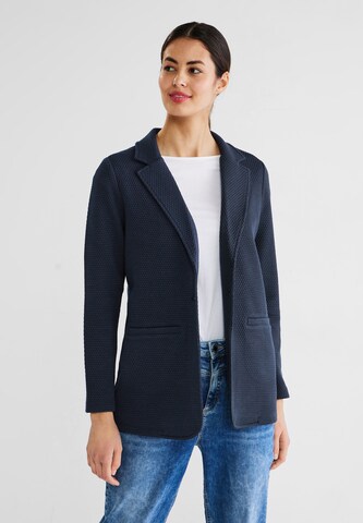 STREET ONE Blazer in Blue: front