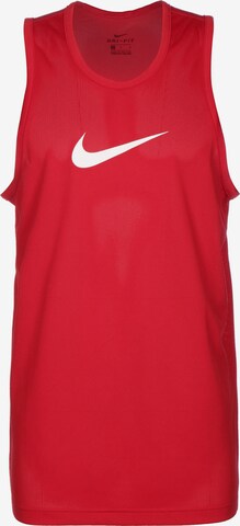 T-Shirt fonctionnel NIKE en rouge