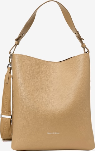 Sac bandoulière Marc O'Polo en marron : devant