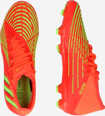 ADIDAS PERFORMANCE - Chuteira 'Predator Edge.2 Firm Ground' em vermelho