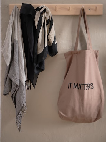 The Organic Company Garment Bag 'It Matters Bag' in Grey