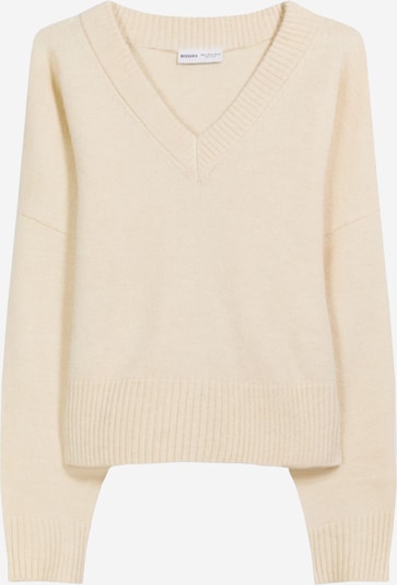 Bershka Neulepaita värissä ecru, Tuotenäkymä