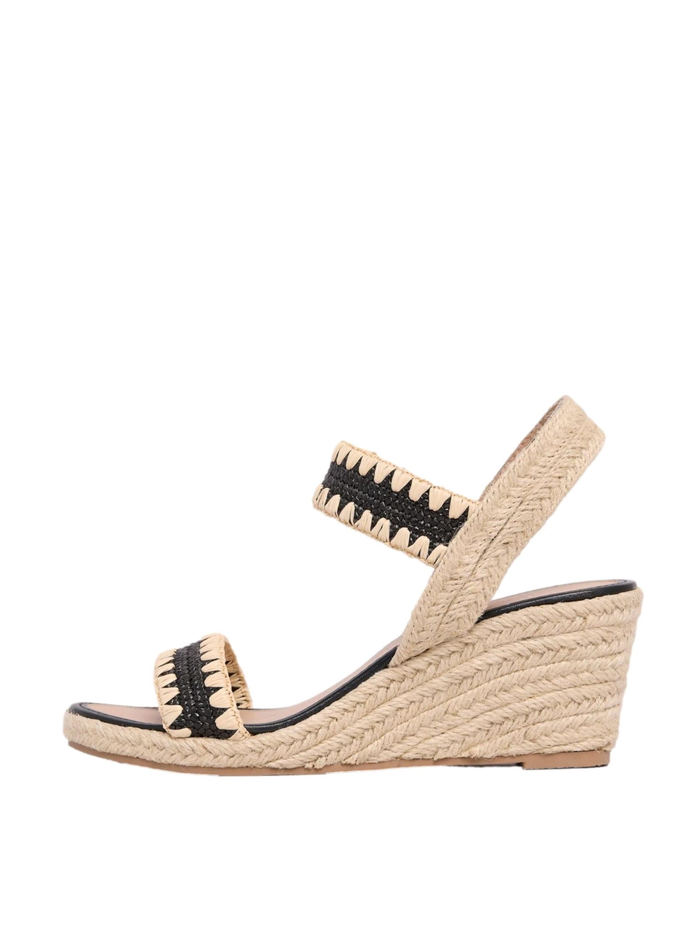 Sandalo con cinturino di Lipsy in nero: frontale