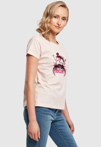 ABSOLUTE CULT Shirt 'The Nightmare Before Christmas - Master Fright' in Roze