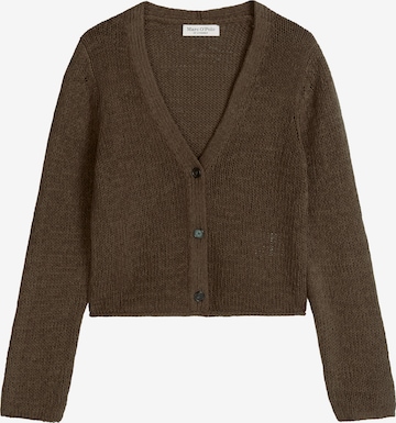 Marc O'Polo Strickjacke in Braun: Vorderseite