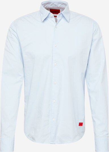 Marškiniai 'Ermo' iš HUGO, spalva – šviesiai mėlyna / raudona / juoda, Prekių apžvalga