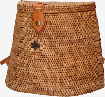 Zaino di Gave Lux in marrone: frontale