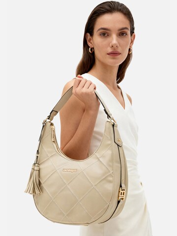 Laura Biagiotti - Bolso de mano 'Jalene 3' en beige: frente
