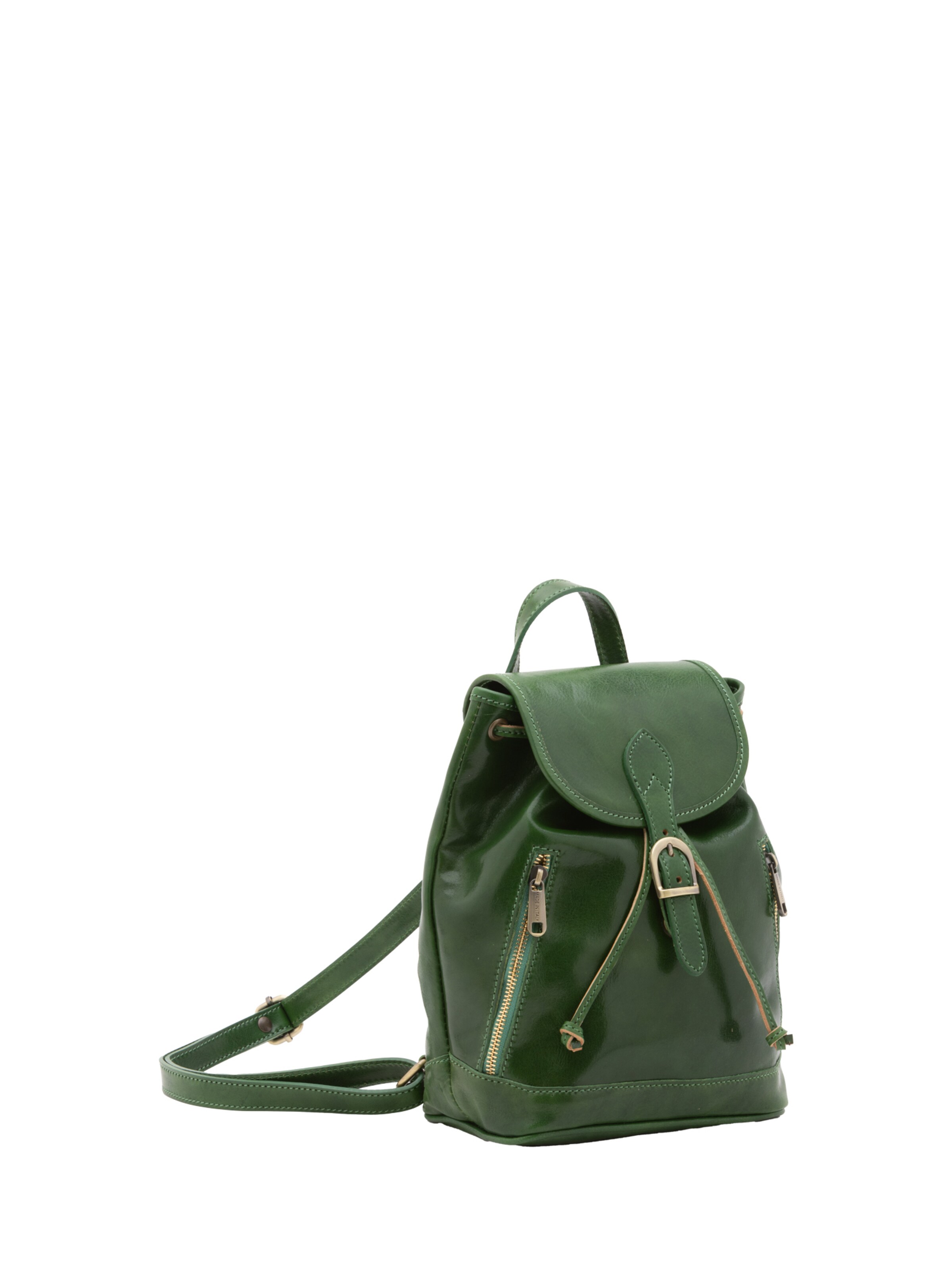 Viola Castellani Rugzak in Groen: voorkant