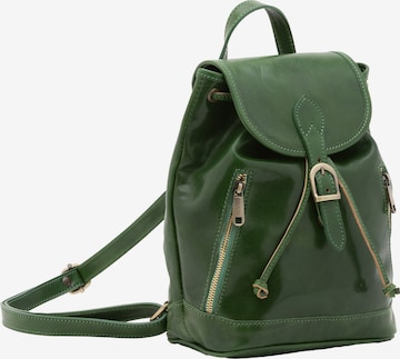 Viola Castellani Backpack in Green: front