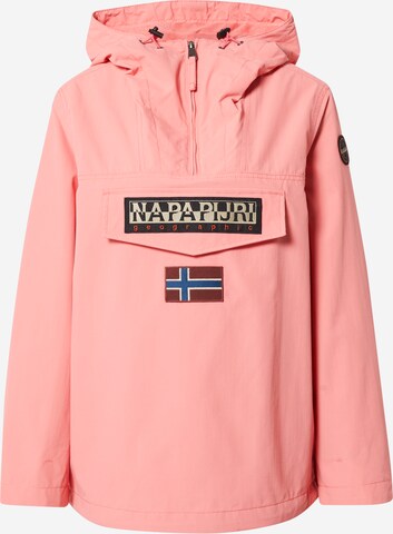 NAPAPIJRI Between-Season Jacket 'RAINFOREST' in Pink: front