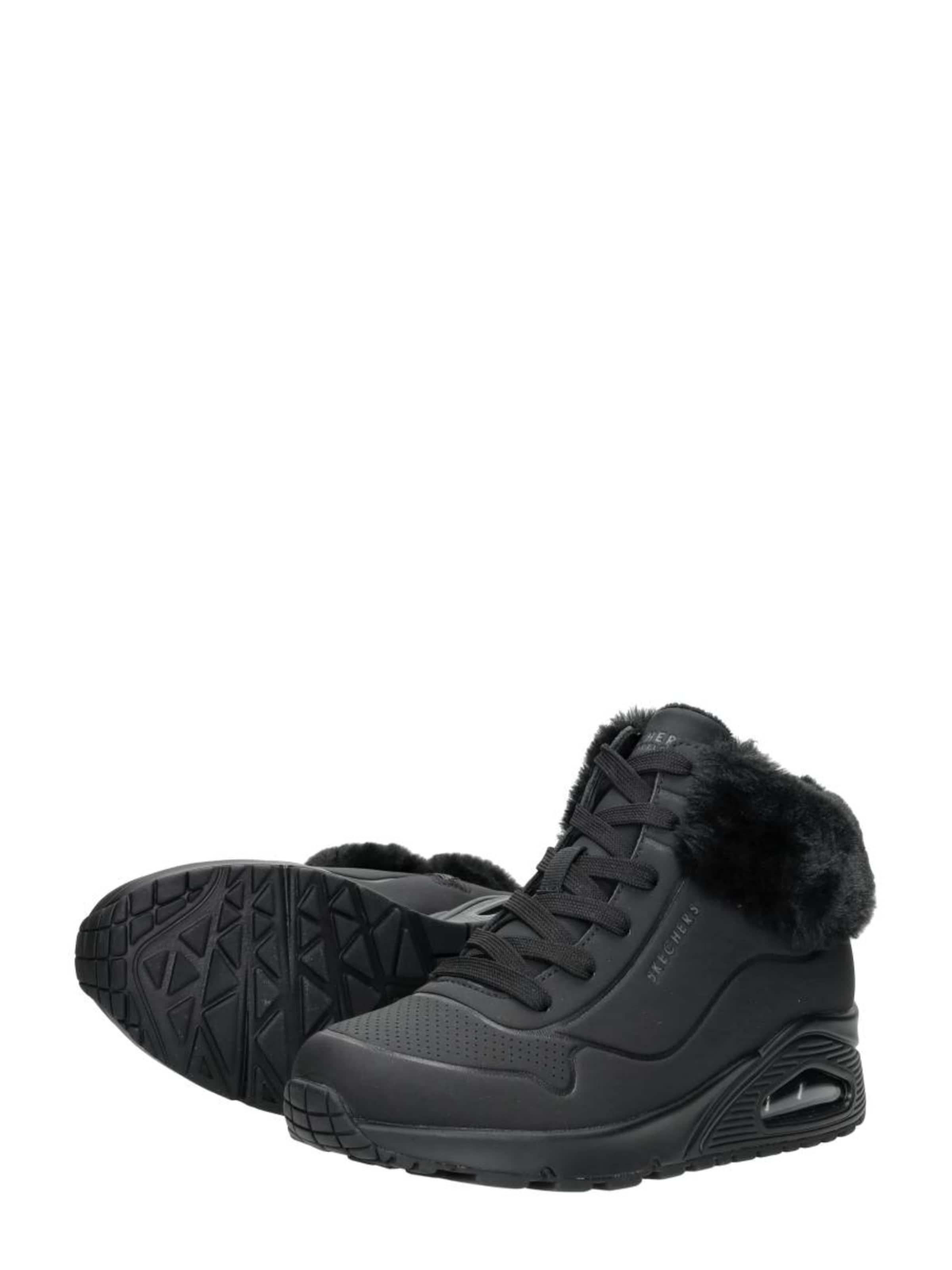 SKECHERS Sneakers 'Uno' in Zwart