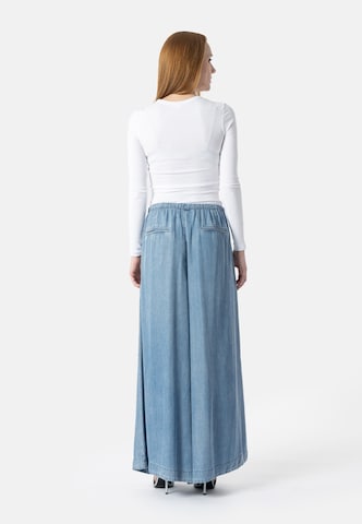 Elias Rumelis Wide leg Broek 'Herma' in Blauw