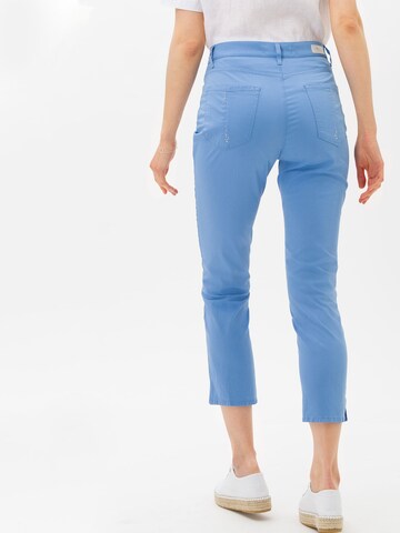 BRAX - Slimfit Calças 'MARY' em azul