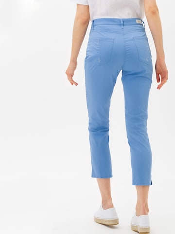 BRAX Slimfit Hose 'MARY' in Blau