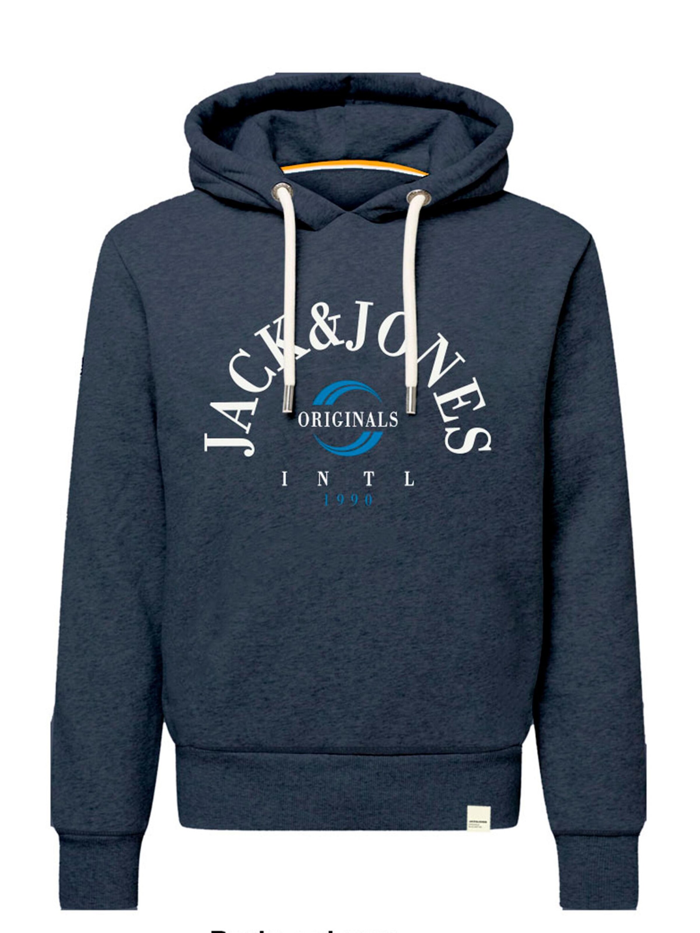 JACK & JONES Sweatshirt 'Wonder' in Blue: front
