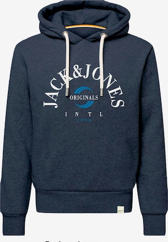 JACK & JONES Sweatshirt 'Wonder' in Blue: front