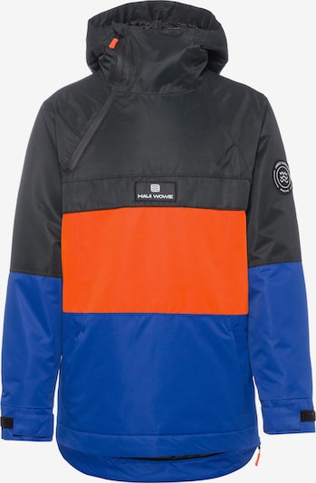 MAUI WOWIE Outdoorjacke in blau / orange / weiß, Produktansicht