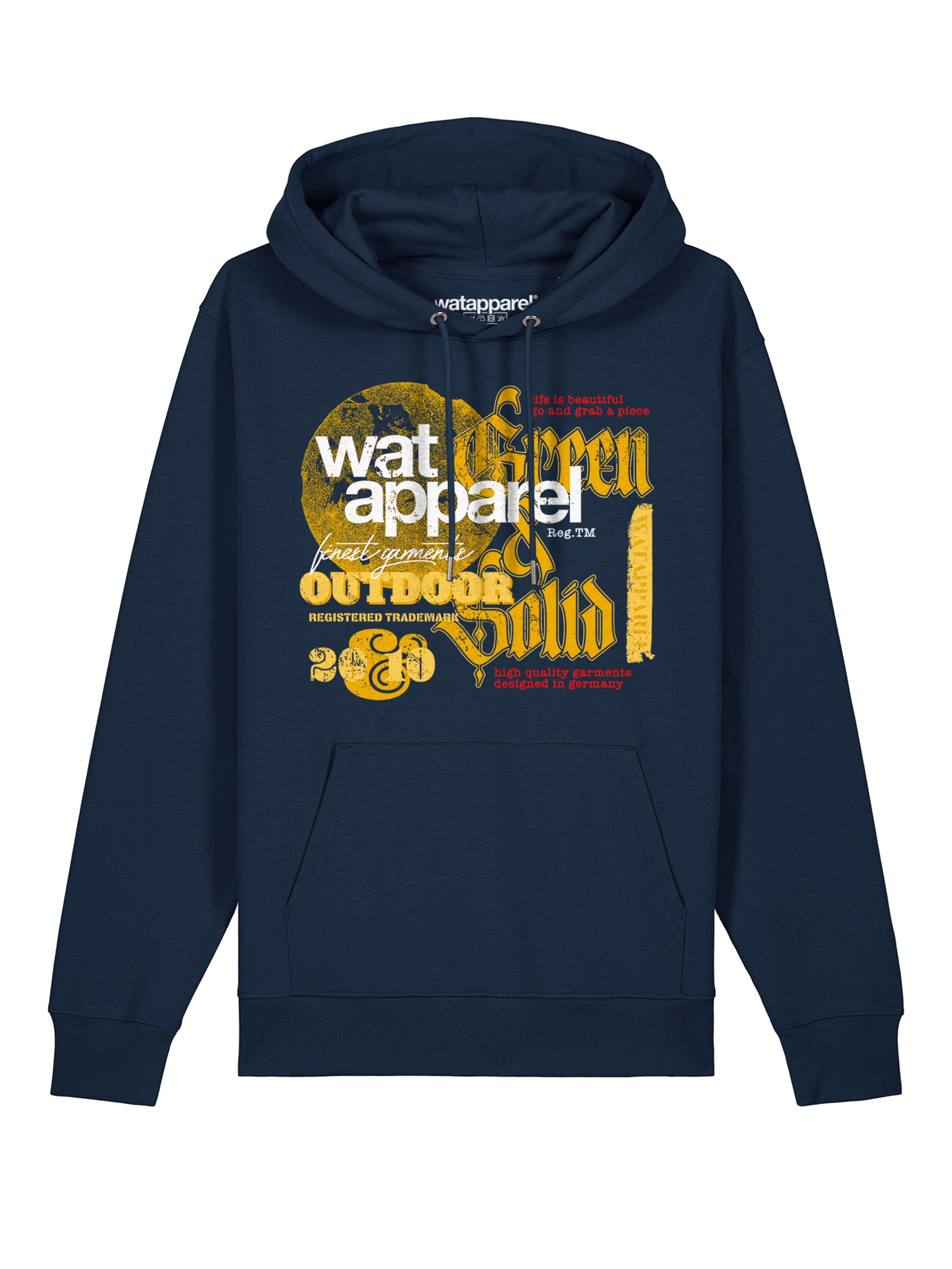 Watapparel Sweatshirt in Blau: Vorderseite