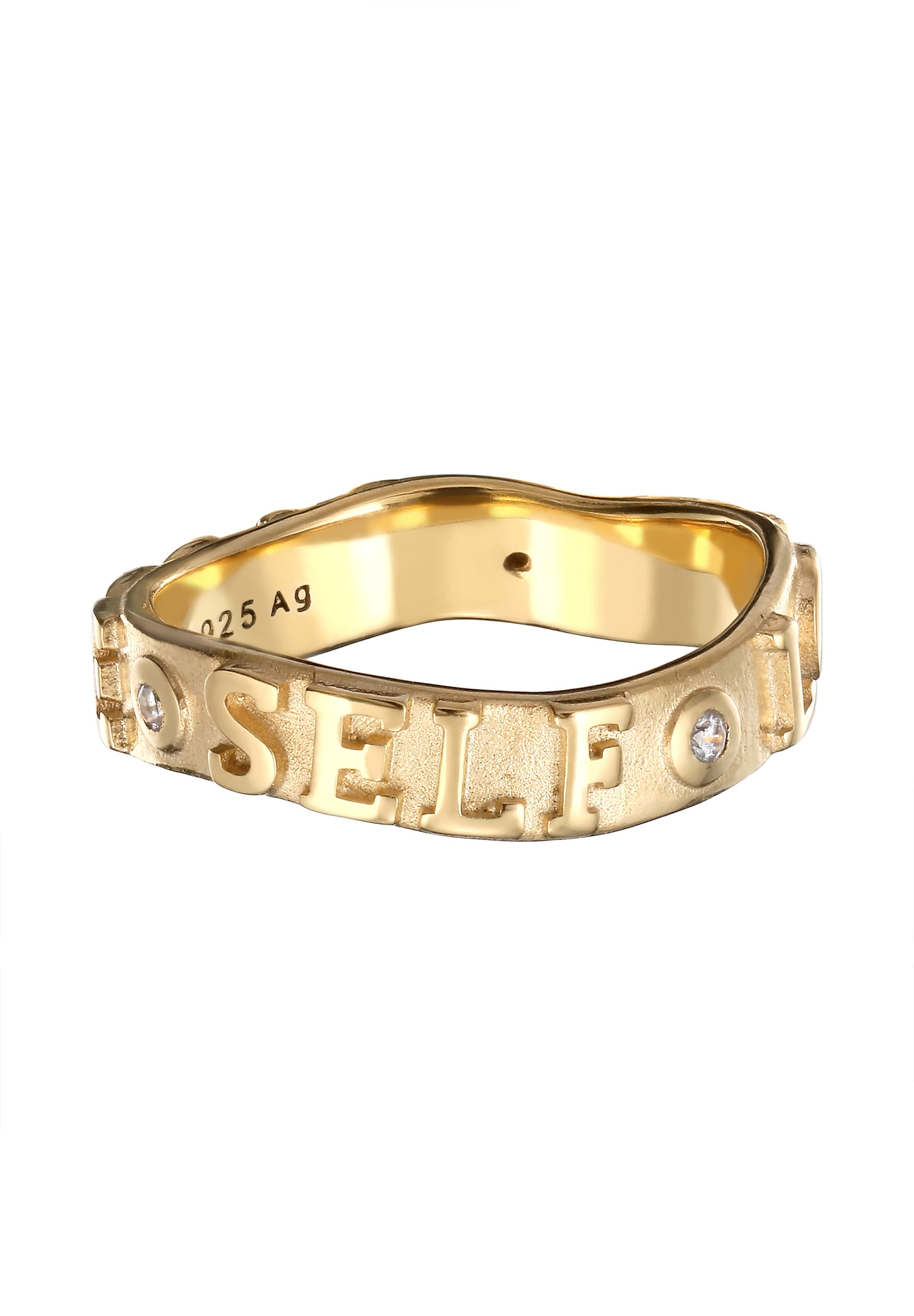 ELLI Ring 'LOVE' in Gold