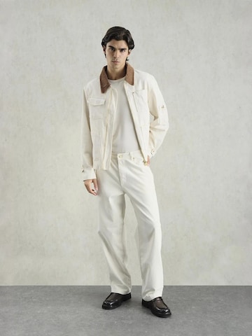Veste mi-saison Giesto en blanc