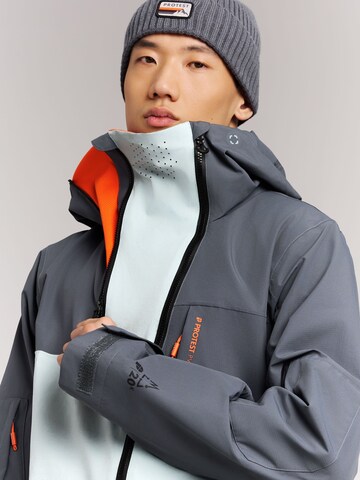 PROTEST Sportjacke 'PRTBrossy'‌‌‌‌‌‌‌‌ in Grau