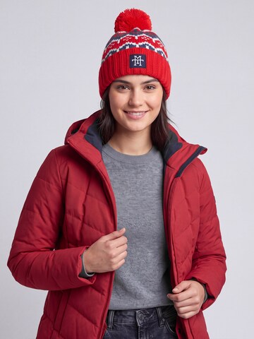 Manufaktur13 Beanie 'Knit Winter Beanie' in Red