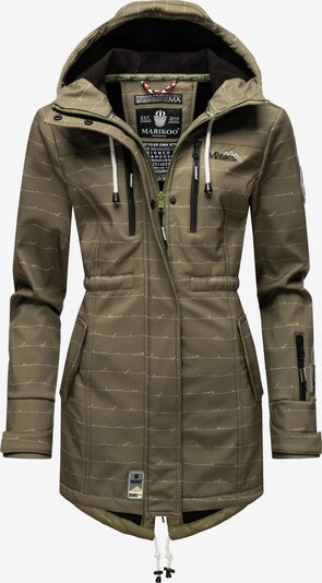 MARIKOO Manteau fonctionnel 'Zimtzicke' en beige / kaki, Vue avec produit