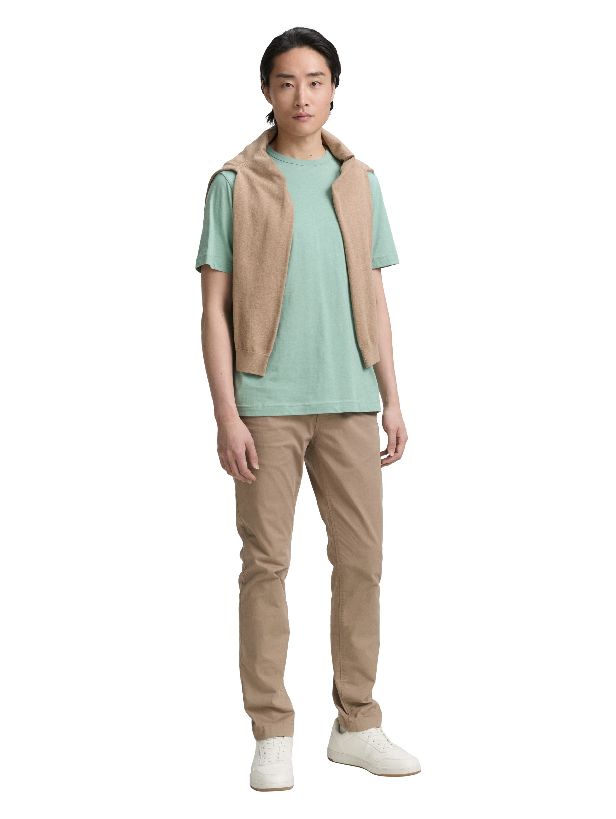 TOM TAILOR T-Shirt in Grün