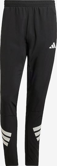 ADIDAS PERFORMANCE Urheiluhousut 'Gym+' värissä musta / valkoinen, Tuotenäkymä