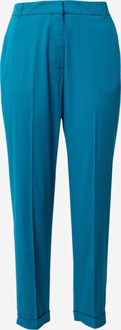 s.Oliver BLACK LABEL Обычный Плиссированные брюки в Синий: спереди