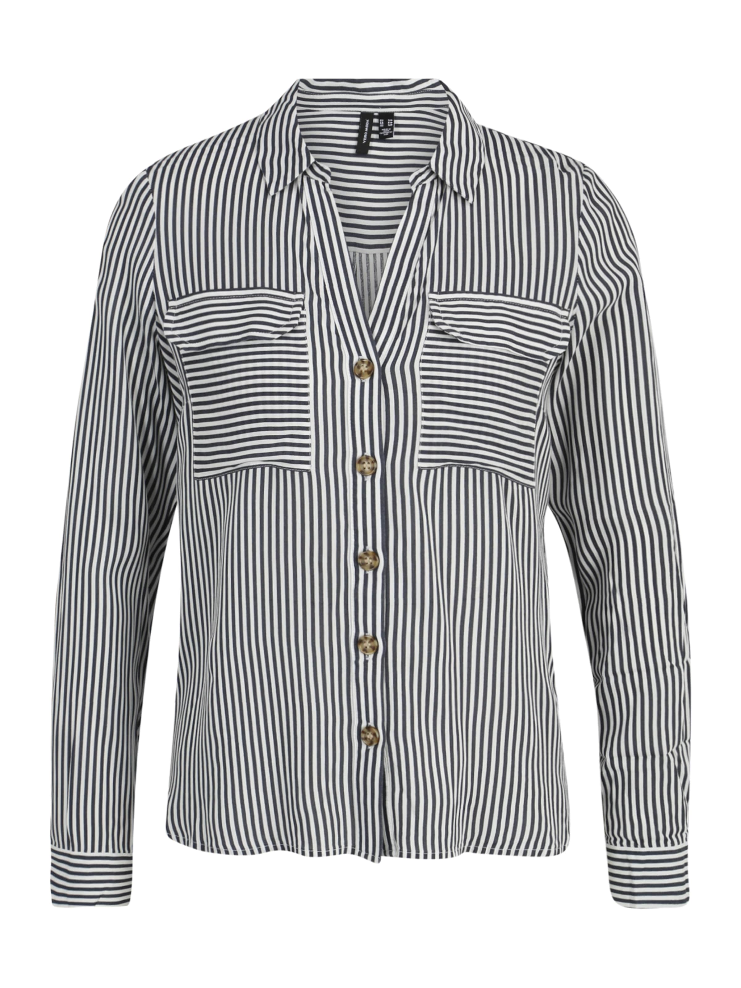 Vero Moda Petite Blouse 'VMBUMPY' in Black: front