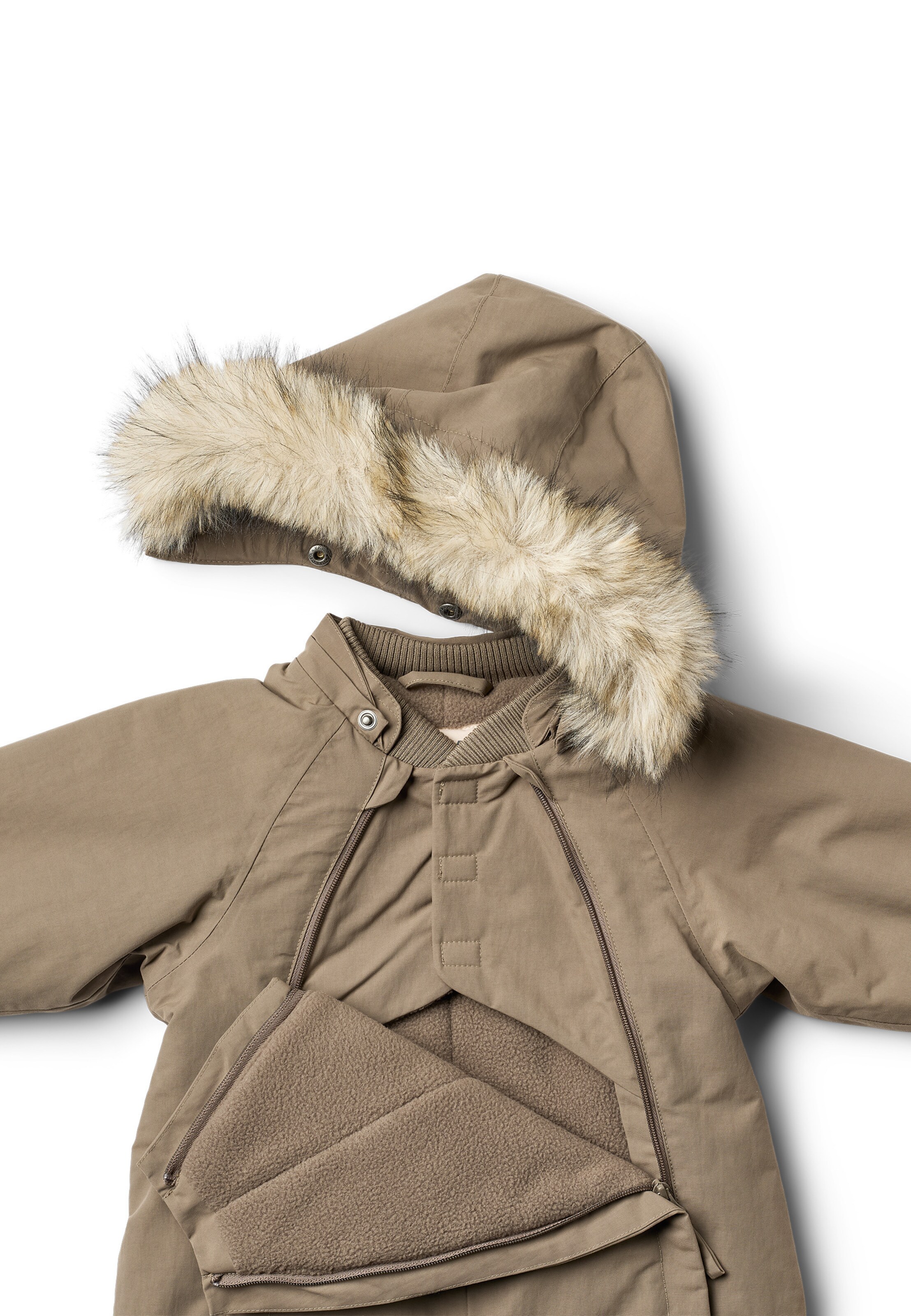 WHEAT Overall 'Nickie' in Braun