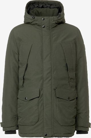 Street One MEN Winter Parka in Green: front