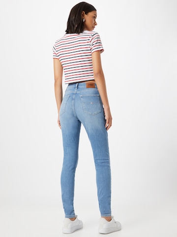 Tommy Jeans Skinny Jeans 'Sylvia' in Blue