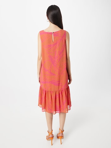 COMMA Letní šaty – oranžová